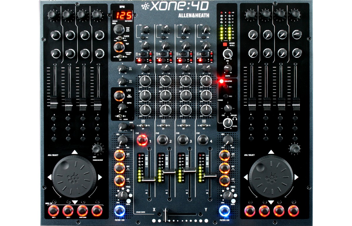 xone 4d traktor pro mapping