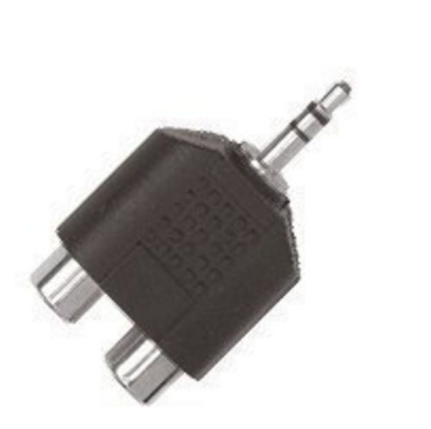 Picture of Signal Adaptor  2 x FRCA > MIni TRS  PLASTIC