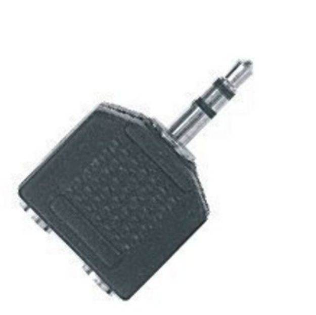 Picture of Signal Adaptor  2 x Mini FTRS > Mini TRS  PLASTIC