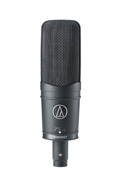 Picture of AT4050ST  Studio Mic+Mount  Fig8/Cardioid  Stereo Condenser