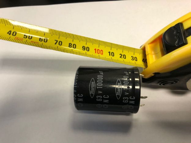 Picture of 10000µF 63V Snap-in Capacitor