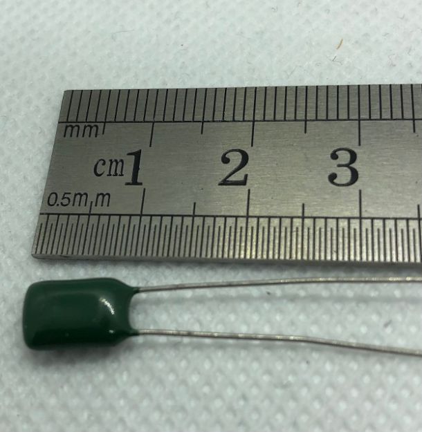 Picture of 0.022µF 100V Greencap  Capacitor  5mm
