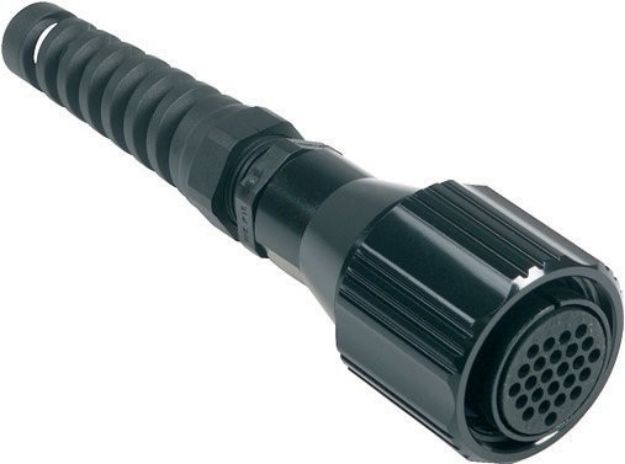 Picture of Milspec Connector  19 Pin  Cable Plug  FEMALE