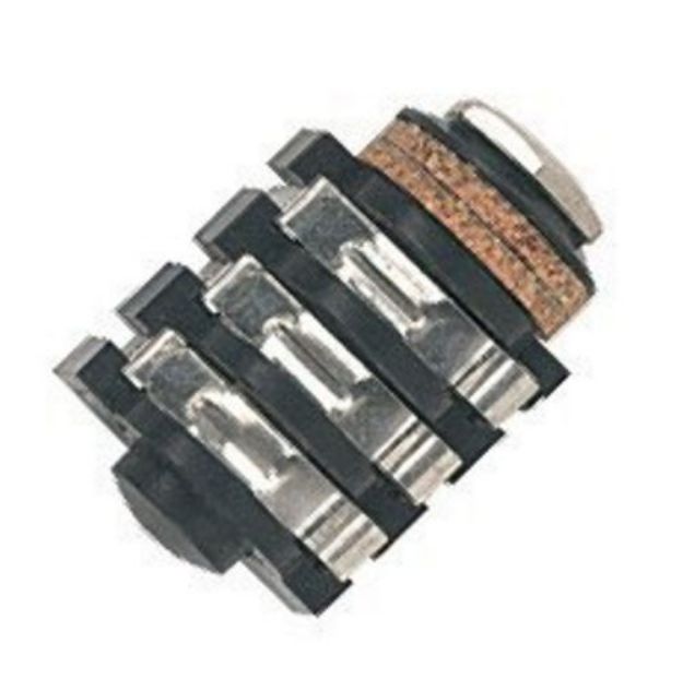 Picture of Stereo Jack Connector  6.3mm  PCB Mount  FEMALE