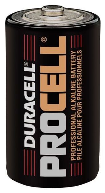 Picture of Procell CONSTANT Alkaline Battery  1.5V  D Size  72 Pack