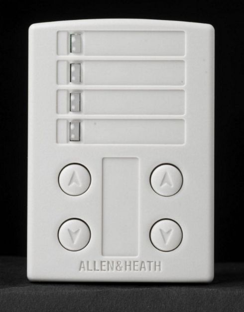 Picture of A&H  Digital System Remote Wall Plate  4 x Switch+LED