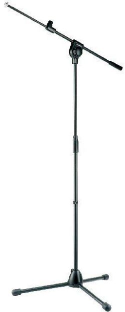 Picture of Proel  Floor Mic Stand  Tall+Adjustable Boom  BLACK