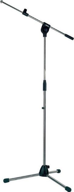 Picture of Proel  Floor Mic Stand  Tall+Adjustable Boom  CHROME