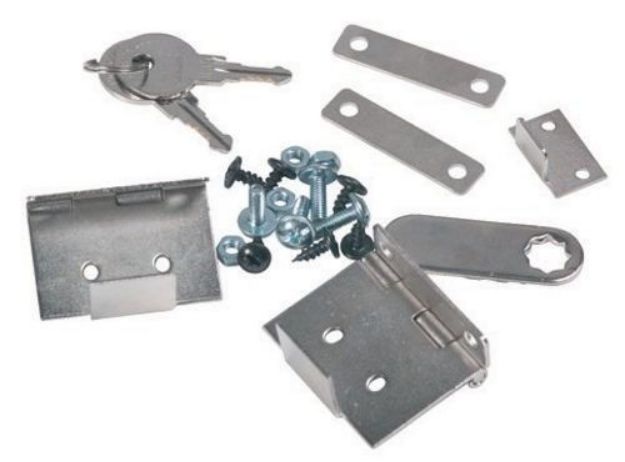 Picture of Proel  Mobile 19" Rack Door Hinges+Keylock