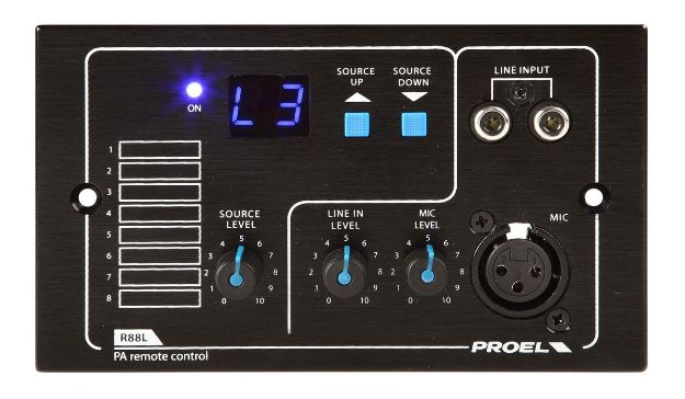Picture of Proel Wall Mount Remote Input & Control for MATRIX88