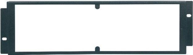 Picture of 19" Rack Protection Panel 3U Metal Frame + Plexiglass Window