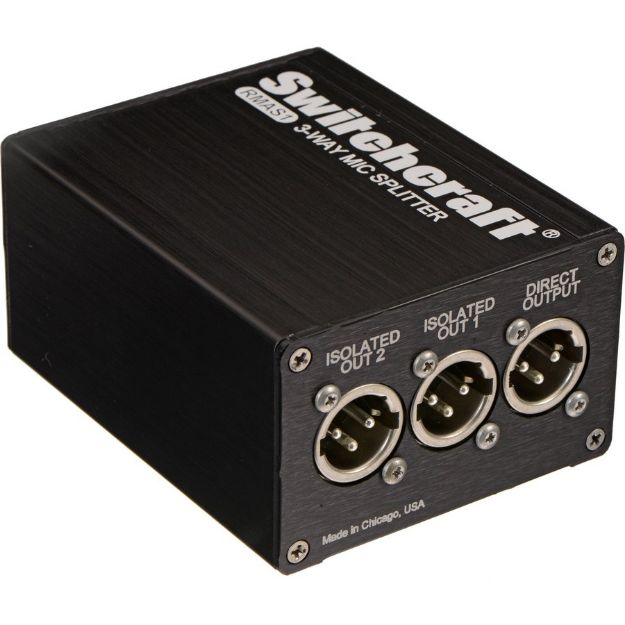 Picture of Switchcraft 1 > 3 XLR Splitter