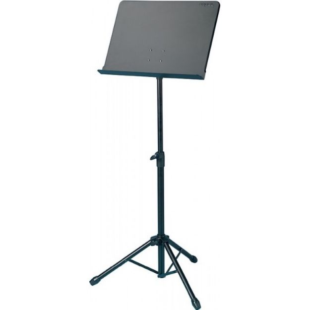 Picture of Proel  Music Stand+Bag  Tripod Legs+Solid Top  Steel  BLACK