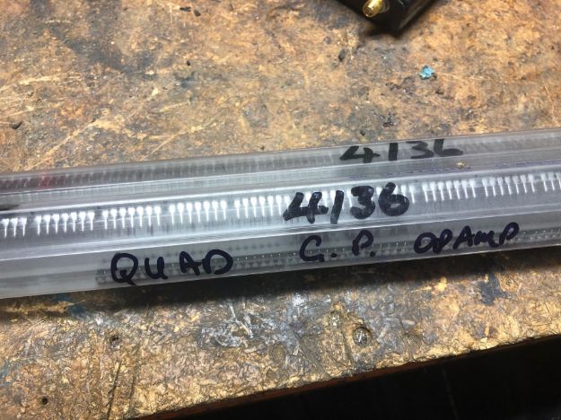 Picture of µA4136 Quad OP AMP DIP14