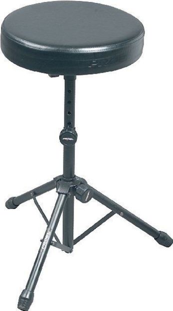 Picture of Proel  Musicians Stool  Height Adjustable  BLACK