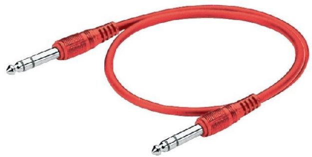 Picture of Proel  Stereo Jack Lead  TRS > TRS  0.6m  PVC  6 PACK