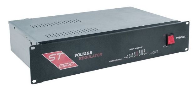 Picture of Proel  19" Rack Mains Voltage Regulator  2.5kW Rated Out  2U