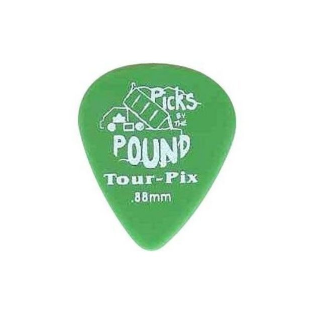 Picture of Harris Music Guitar Picks 12 Pack Green 0.88mm