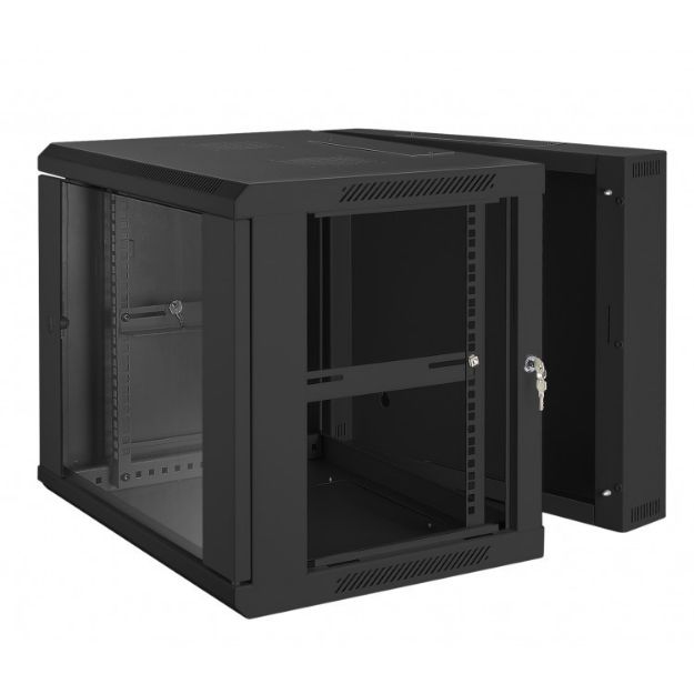 Picture of Proel  Wall Mount 19" Rack Box  6U  BLACK