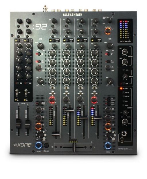 Picture of XONE92 Club+DJ Mixer  4+2 > 2 Talkover XFade VCF+LFO Linear