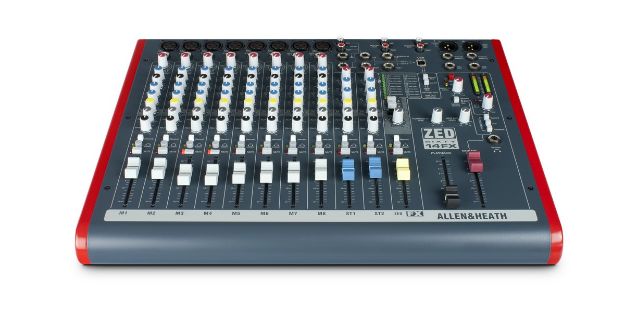 Picture of ZED6014FX 19" Rack Mixer 8 Mono+4 Stereo 1 Aux USB Interface