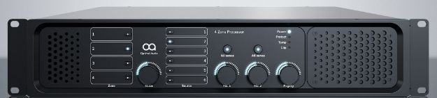 Picture of Optimal Audio 4 zone audio controller with DSP and WebApp