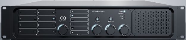 Picture of Optimal Audio 8 zone audio controller with DSP and WebApp