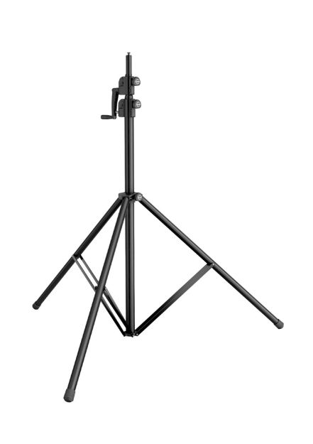 Picture of K&M Winch Up Speaker Stand  ALUMINIUM  35mmØ Tubing  Black