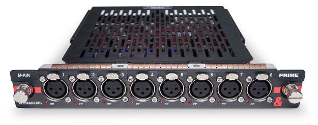 Picture of DX32 PRIME Mic/line input module - 8 XLR Inputs,