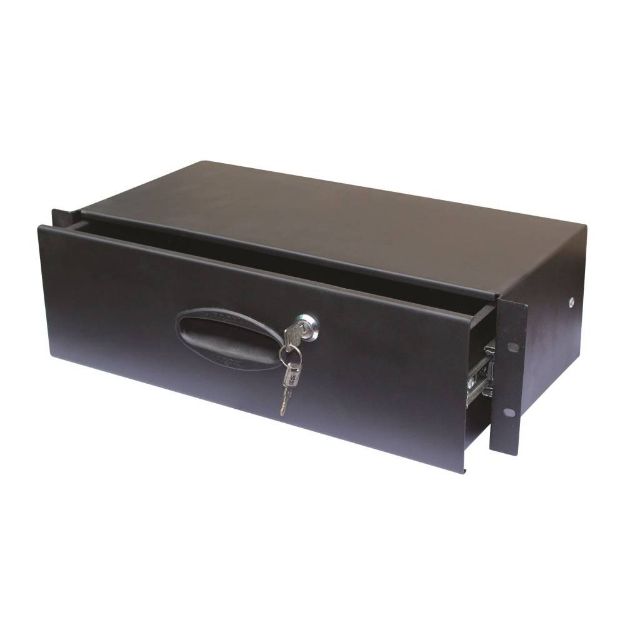 Picture of Proel  19" Rack Drawer  3U  Lockable