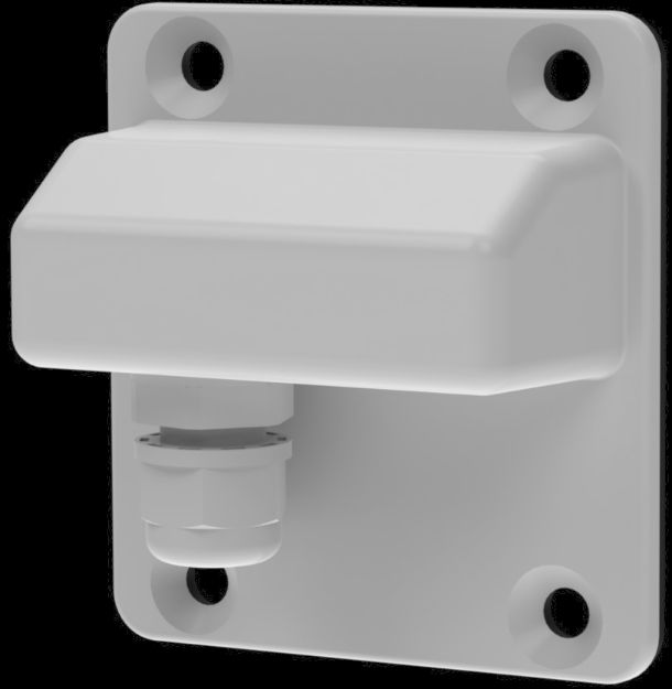 Picture of Weatherized rear panel connector cover for Cuboid  WHITE