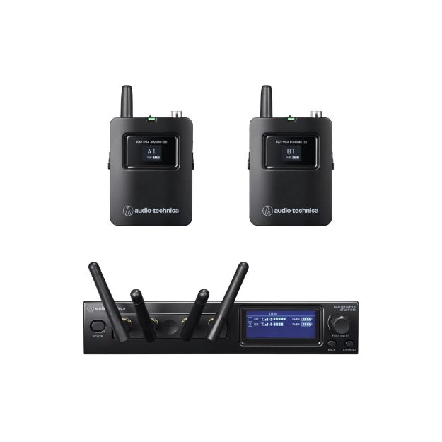 Picture of System 20 Digital Wireless Mic System DUAL Beltpack  2.4 GHz