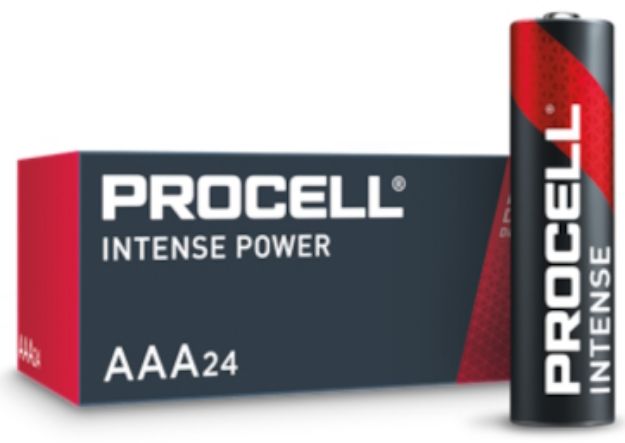 Picture of Procell INTENSE Alkaline Battery  1.5V AAA Size  144 Pack