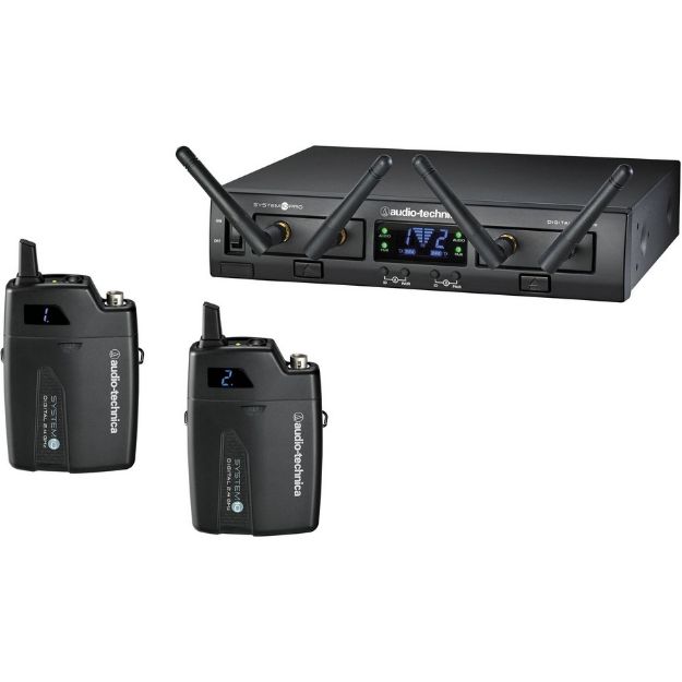 Picture of ATW1311  Digital Wireless Mic System  DUAL UniPak™  2.4 GHz