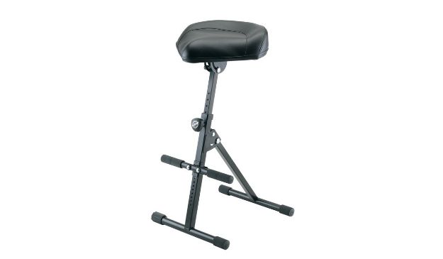 Picture of K&M  Musicians PNEUMATIC Stool  with Foot Rest