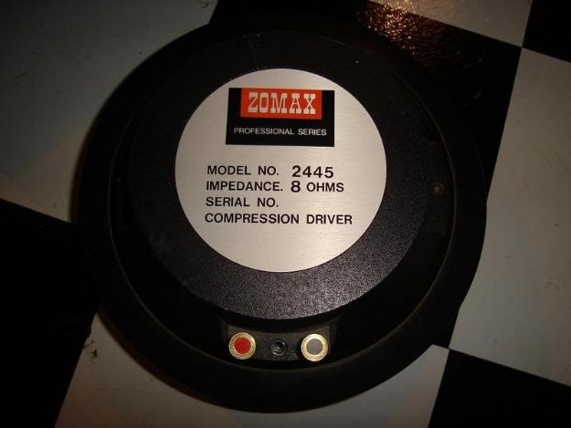 Picture of Zomax  Horn Driver 2"  100W  8 Ohm  Bolt On