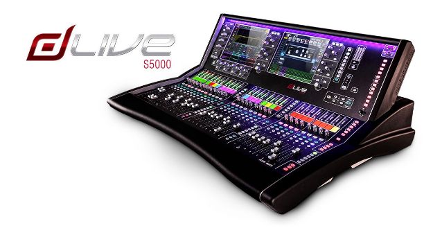 Picture of A&H dLive S5000 Digital Mixer Control Surface