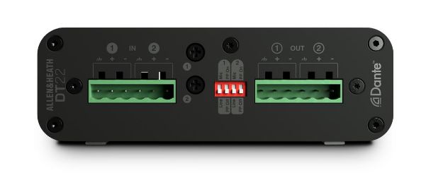 Picture of A&H  Dante I/O Interface – 2 IN, 2 OUT