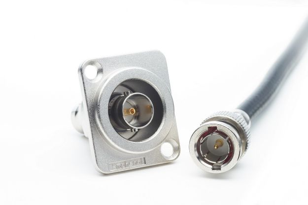 Picture of Amphenol BNC Connector 75 Ohm Panel Jack Feedthrough