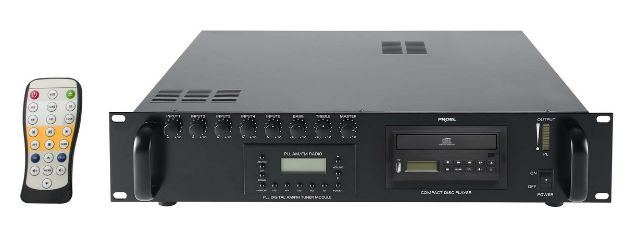 Picture of Proel  Powered Install Mixer  180W  2U  CD Player+Tuner