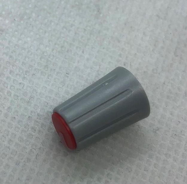 Picture of A&H Mixer Knob GREY RED