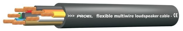 Picture of Proel Flexible Speaker Cable  Twisted  8 x 2mm²  BLACK