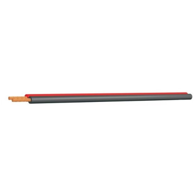 Picture of Proel  Bulk Speaker Cable  Flat  Trurip  2 x 1.0mm²  RD /BK