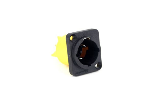 Picture of Amphenol  16Amp Mains Connector  Chassis Socket  Mains Inlet