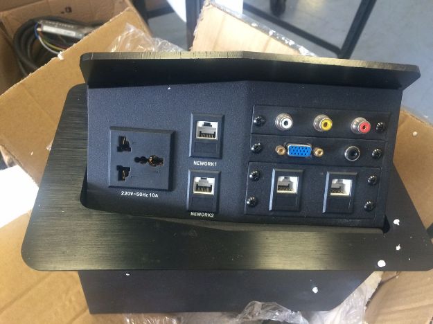 Picture of Jansen AV Patchbox Recessed Deskmount