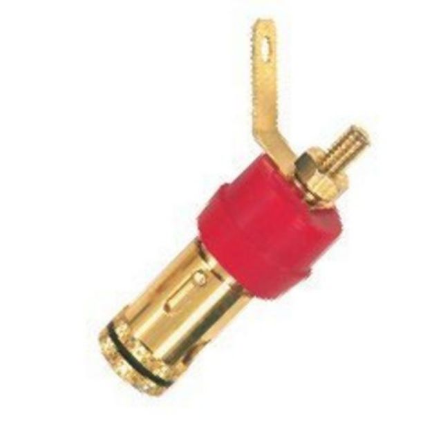 Picture of Speaker Binding Post  Single  RED