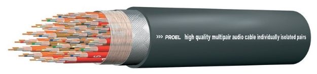 Picture of Proel  Bulk Signal Multicore Cable  12 Way  97% Spiral+PVC