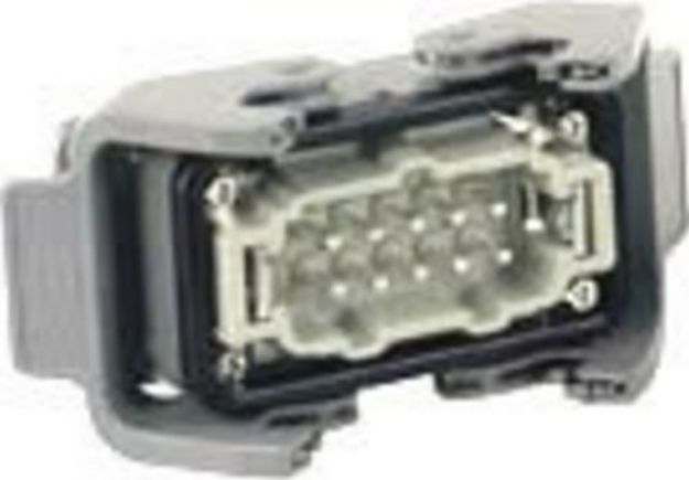 Picture of Harting Connector  HART 10  Panel Mount  MALE