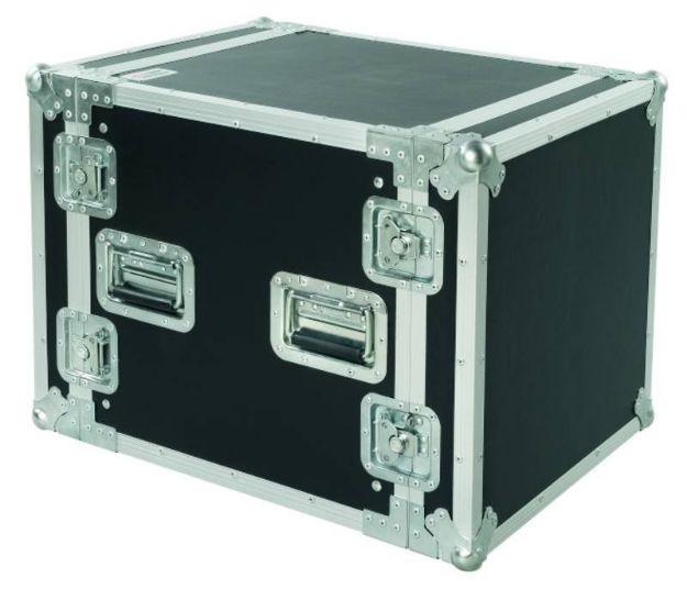 Picture of Proel  19" Rack Case  10U  2 Lids  45cm  BLACK