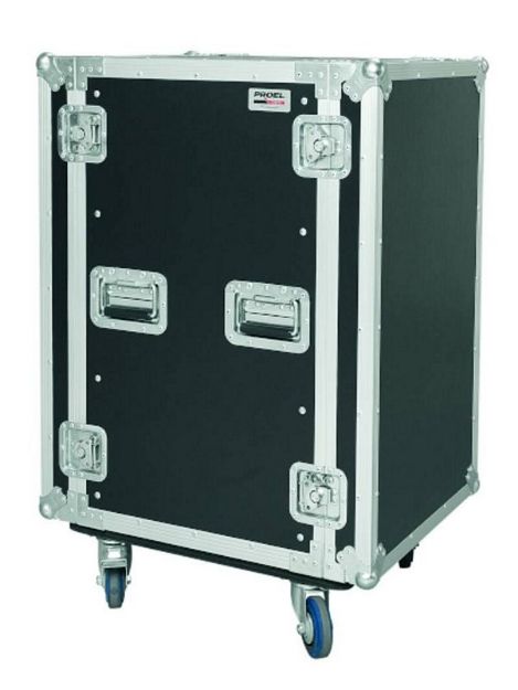 Picture of Proel  19" Rack Case  18U  2 Lids  45cm  BLACK